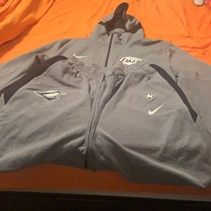 Nike Dri fit NBA Lakers sweat suit
